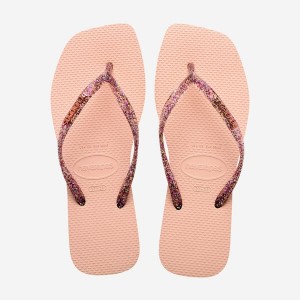 Infradito Havaianas Square Logo Metallic Donna | 54278TOWZ