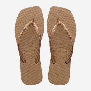 Infradito Havaianas Square Logo Metallic Donna | 53672SECB