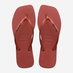 Infradito Havaianas Square Logo Metallic Donna | 47518COPQ