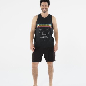 Magliette Havaianas Tank Board Uomo | 84629ZUNL