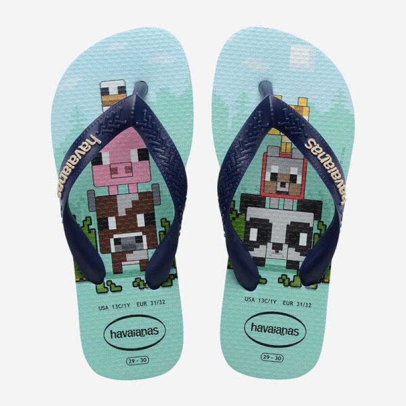 Bambino Havaianas Minecraft | 42187VEGX