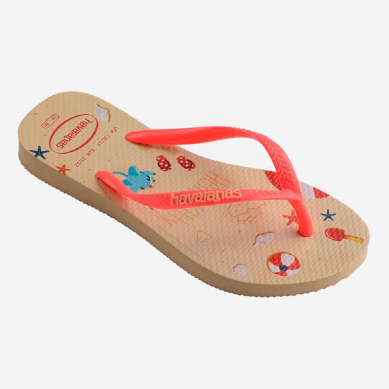 Bambino Havaianas Slim Hello Kitty | 54821NCFE