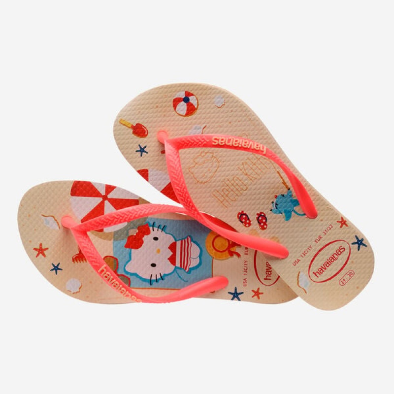 Bambino Havaianas Slim Hello Kitty | 54821NCFE