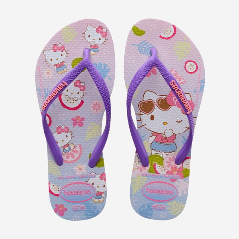 Bambino Havaianas Slim Hello Kitty | 54823SVTX