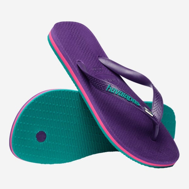 Infradito Havaianas Brasil Layers Donna | 13807KAOQ