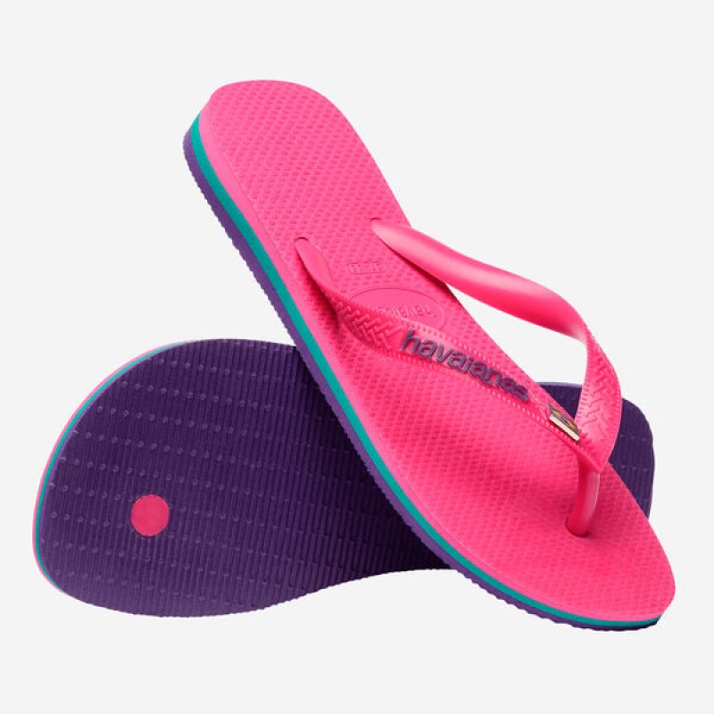 Infradito Havaianas Brasil Layers Donna | 81965IKPQ