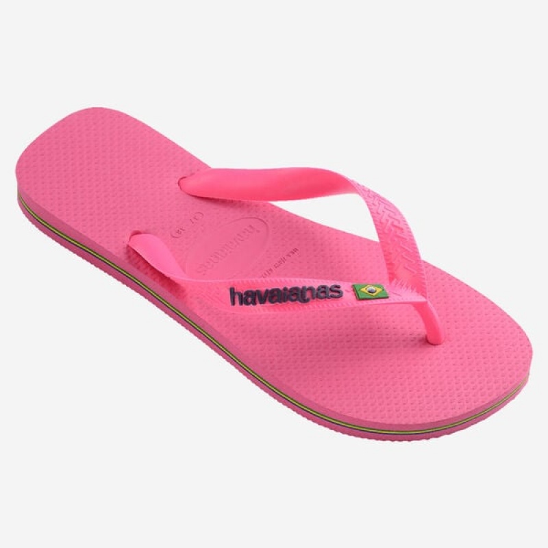 Infradito Havaianas Brasil Logo Neon Donna | 90615MDAR