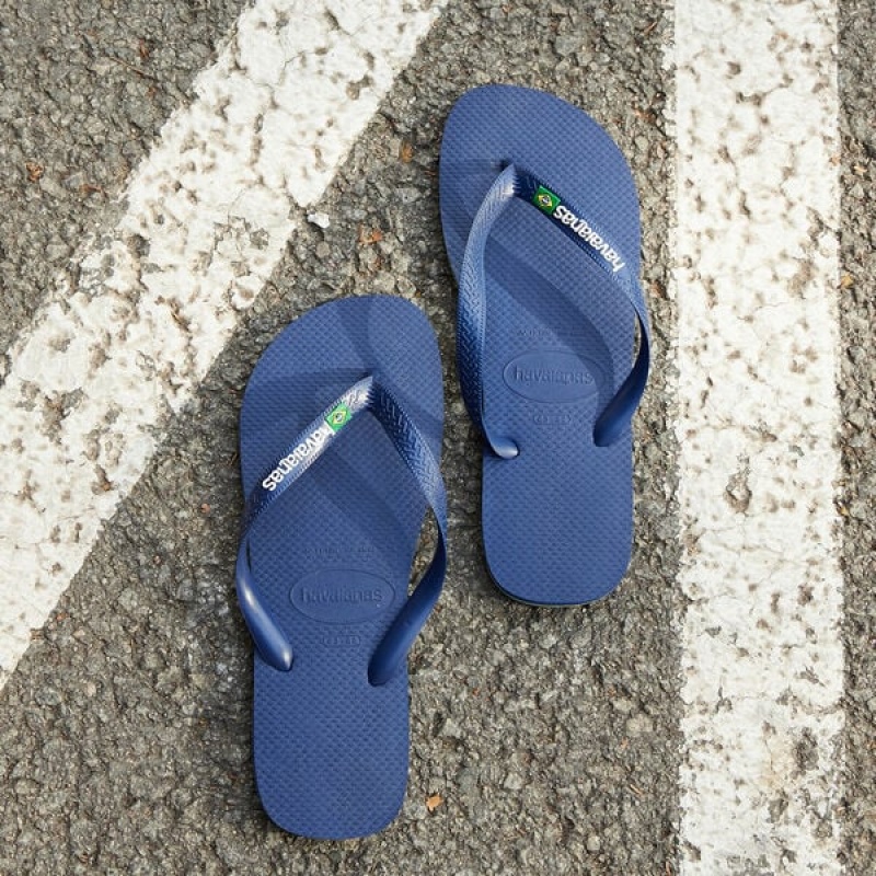 Infradito Havaianas Brasil Logo Uomo | 32591TFVC