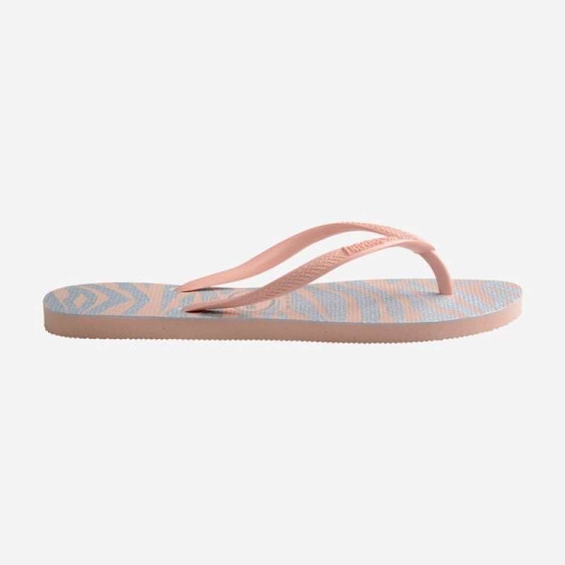 Infradito Havaianas Slim Animals Glitter Donna | 19203WPID