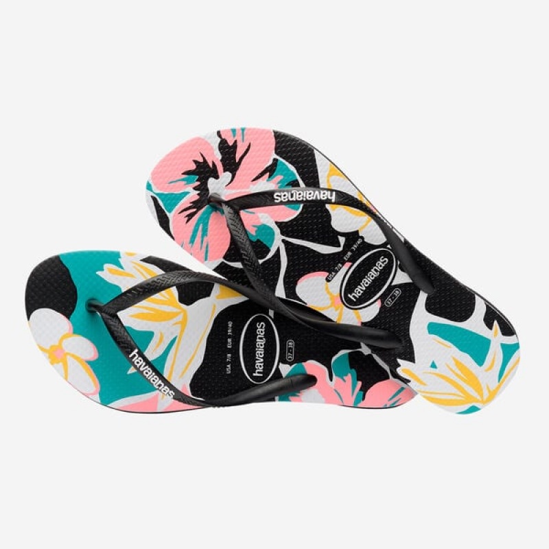 Infradito Havaianas Slim Floral Basic Donna | 10637IEWK