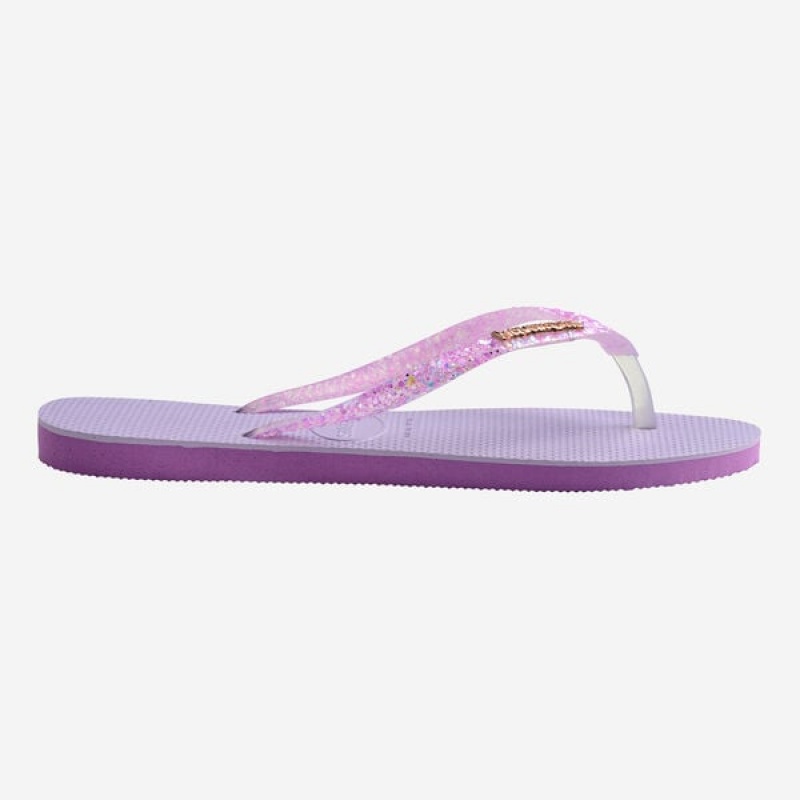 Infradito Havaianas Slim Glitter Flourish Donna | 79305ZJUM