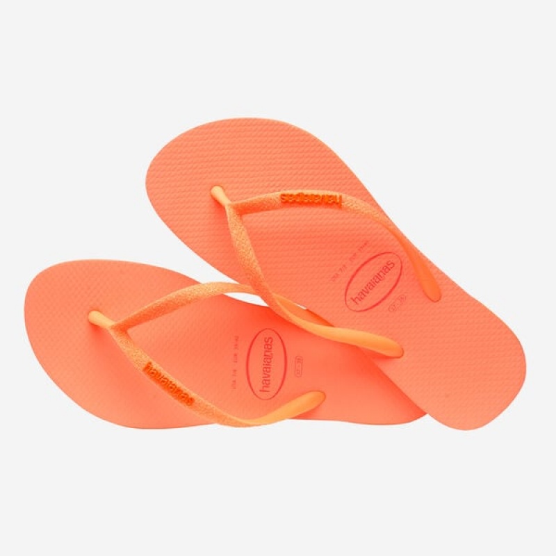 Infradito Havaianas Slim Glitter Neon Donna | 75914QHNS