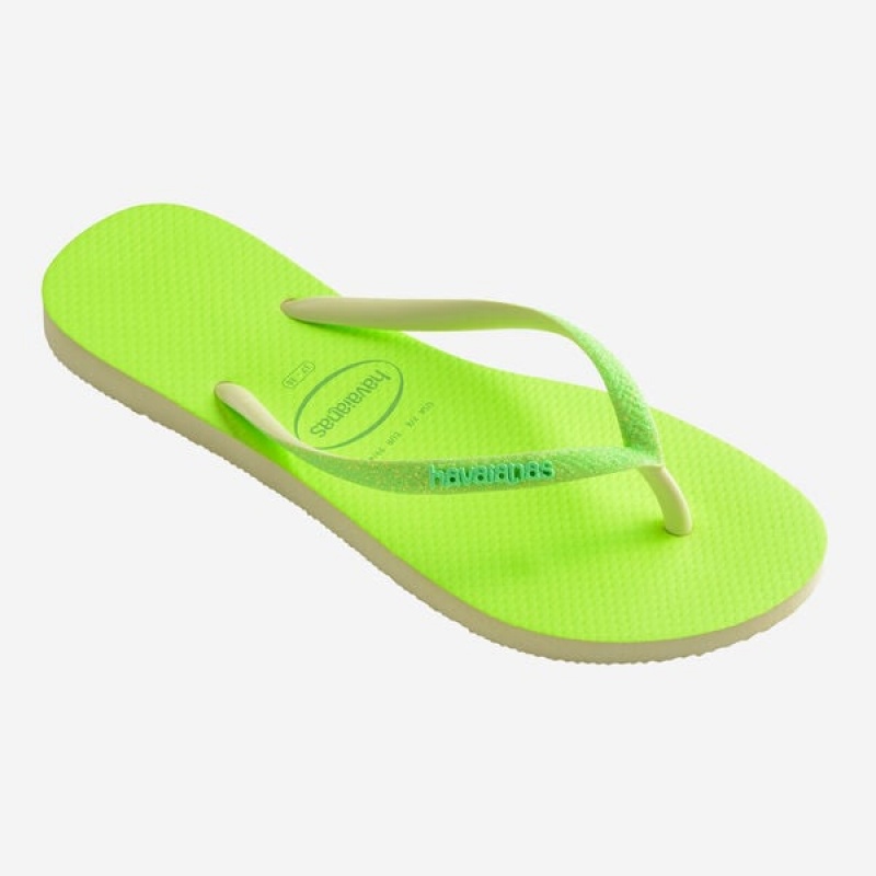 Infradito Havaianas Slim Glitter Neon Donna | 50348UDJL