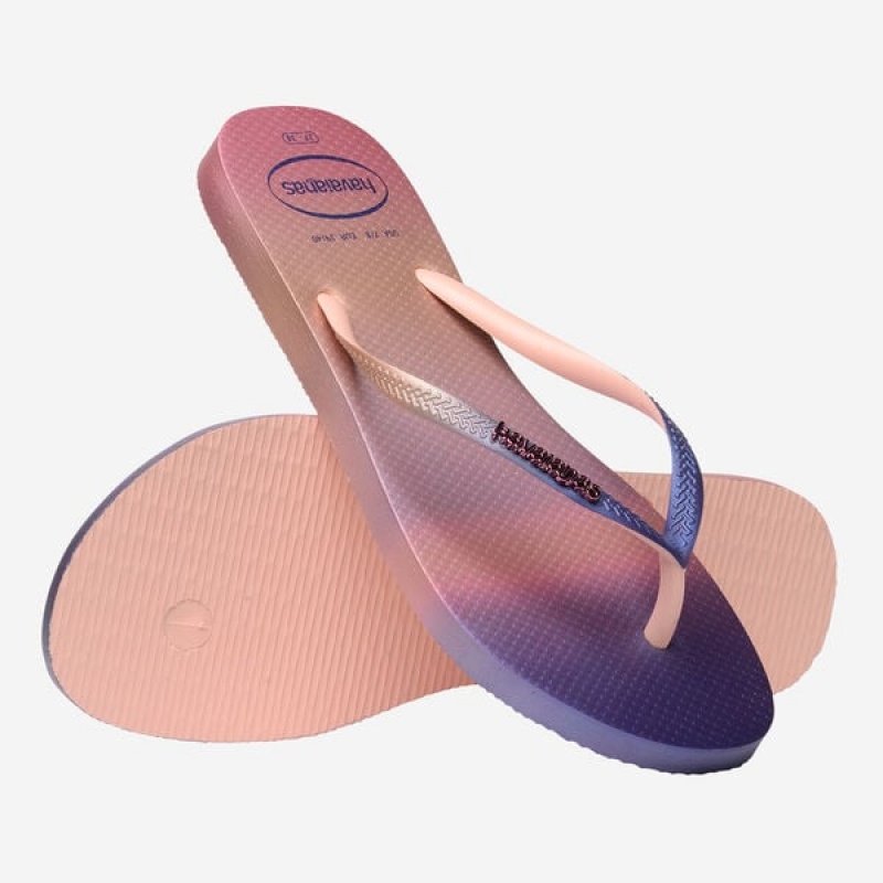 Infradito Havaianas Slim Gradient Sunset Donna | 50762LUJV