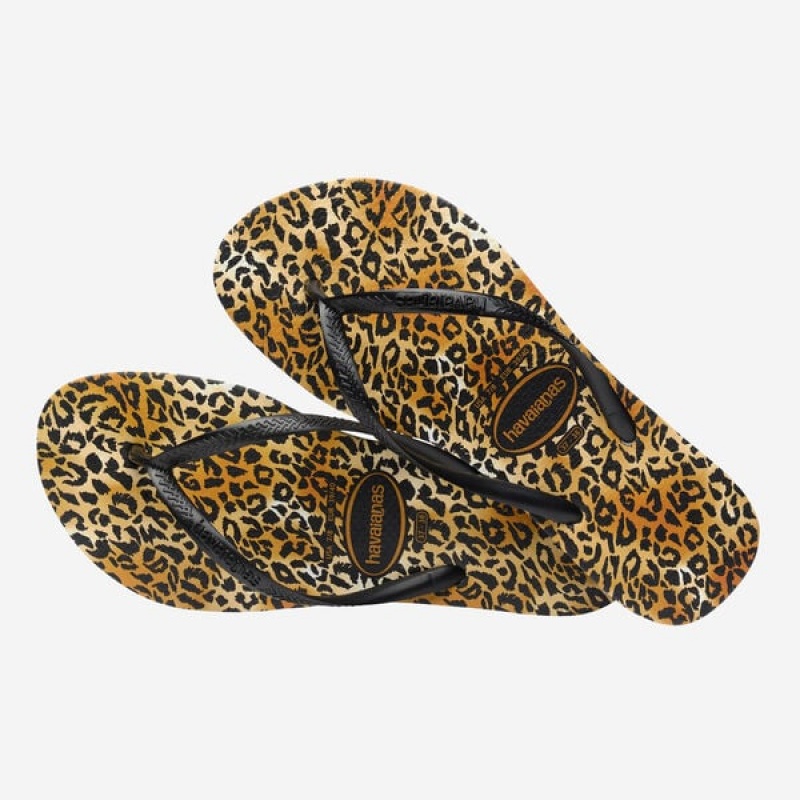 Infradito Havaianas Slim Leopard Donna | 87065ZTSD