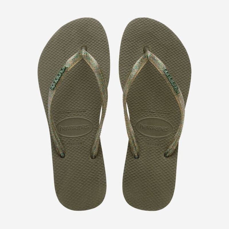 Infradito Havaianas Slim Logo Metallic Donna | 31590IRTG