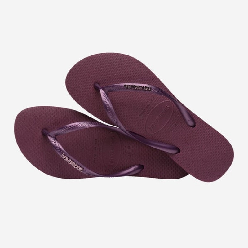 Infradito Havaianas Slim Logo Metallic Donna | 97468LPDF