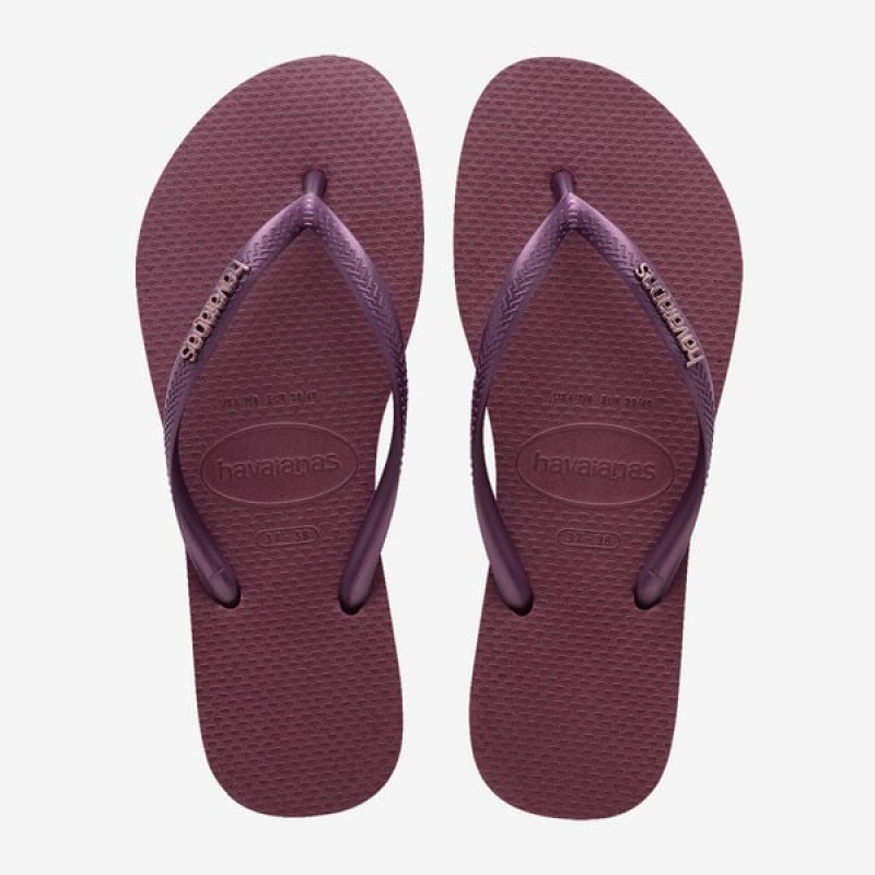 Infradito Havaianas Slim Logo Metallic Donna | 97468LPDF