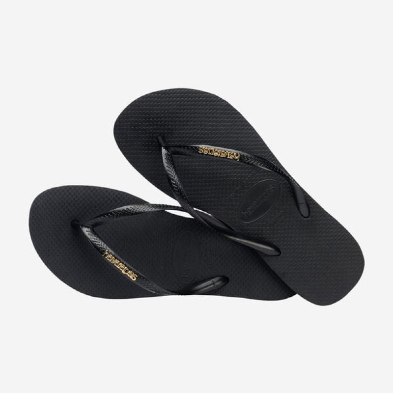 Infradito Havaianas Slim Logo Metallic Donna | 12958XPLW