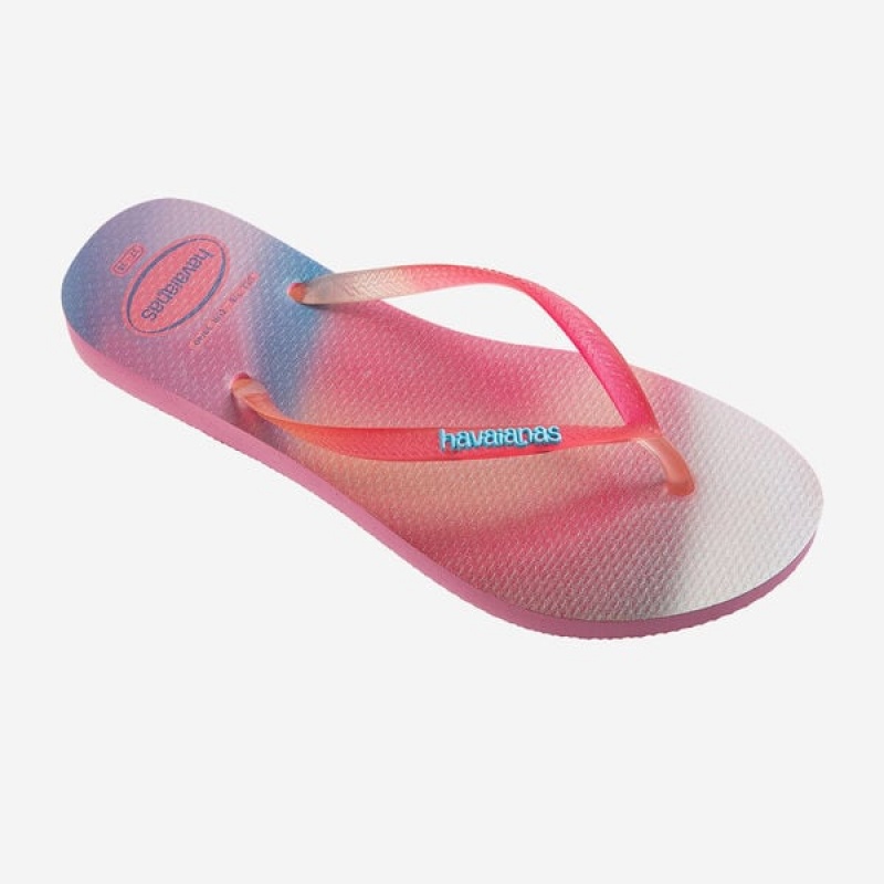 Infradito Havaianas Slim Metallic Rainbow Donna | 14028ZYLW