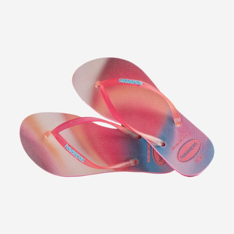 Infradito Havaianas Slim Metallic Rainbow Donna | 14028ZYLW