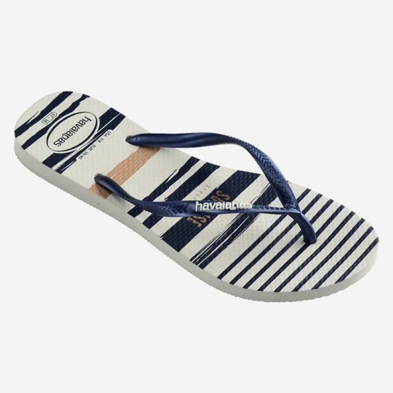 Infradito Havaianas Slim Nautical Donna | 76028DBVJ