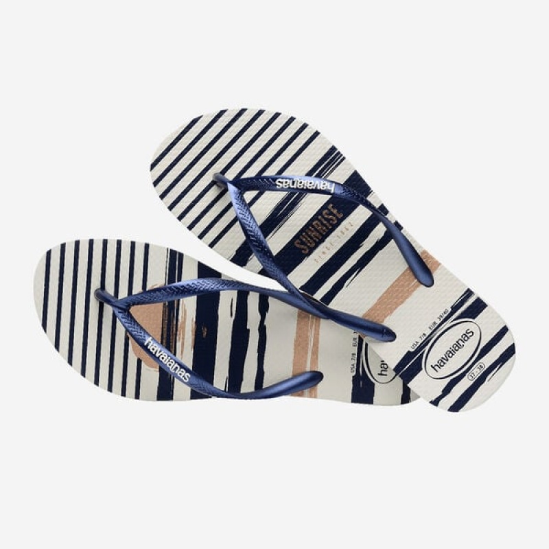 Infradito Havaianas Slim Nautical Donna | 76028DBVJ