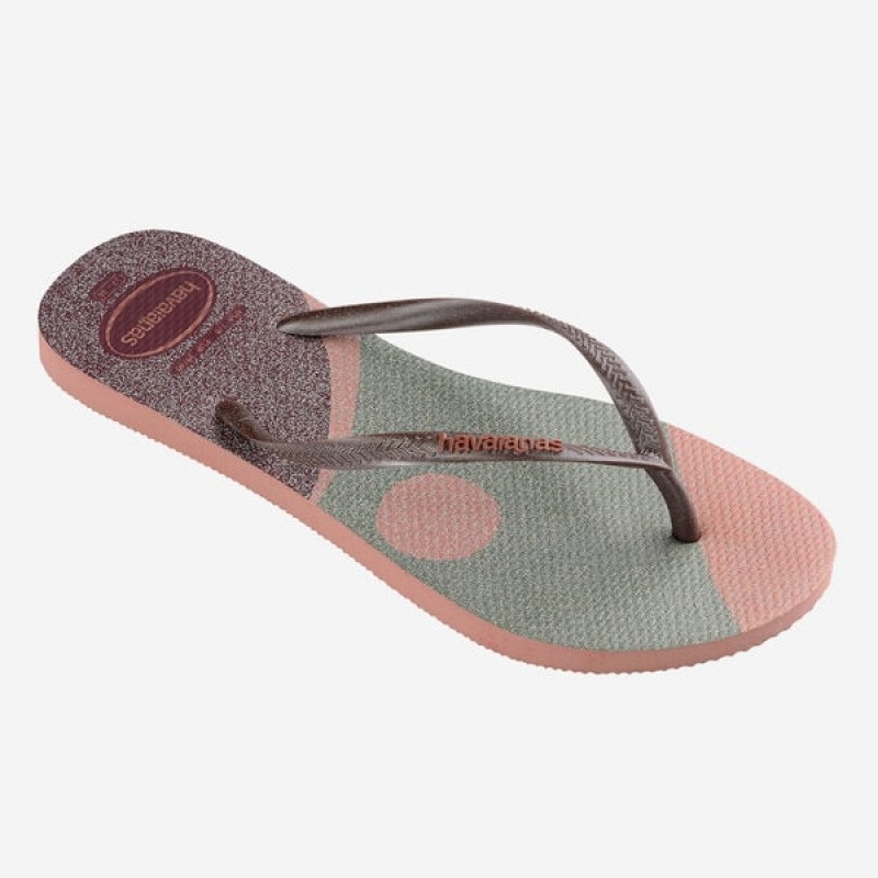 Infradito Havaianas Slim Palette Glow Donna | 81042CUZE