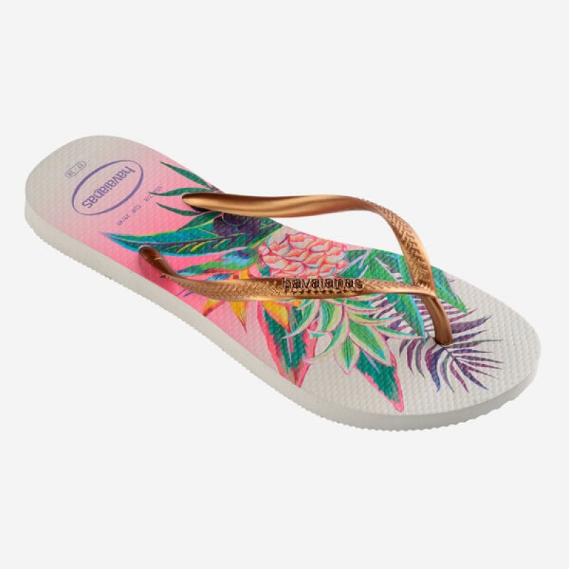 Infradito Havaianas Slim Tropical Donna | 87065FHRV