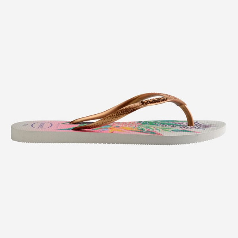 Infradito Havaianas Slim Tropical Donna | 87065FHRV