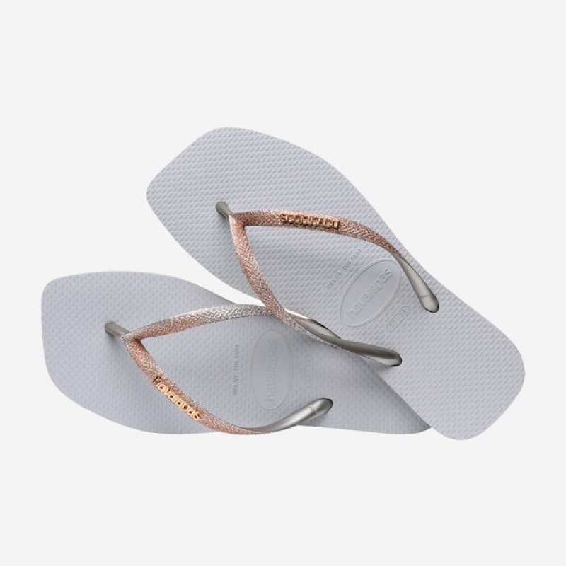 Infradito Havaianas Square Glitter Donna | 25973IWFK