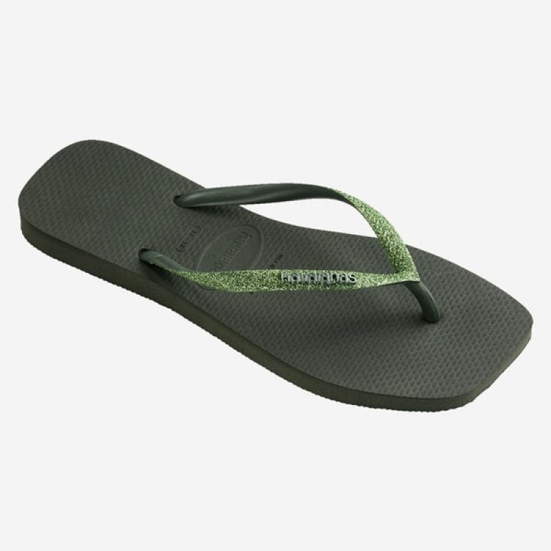 Infradito Havaianas Square Glitter Donna | 17268ZIXV