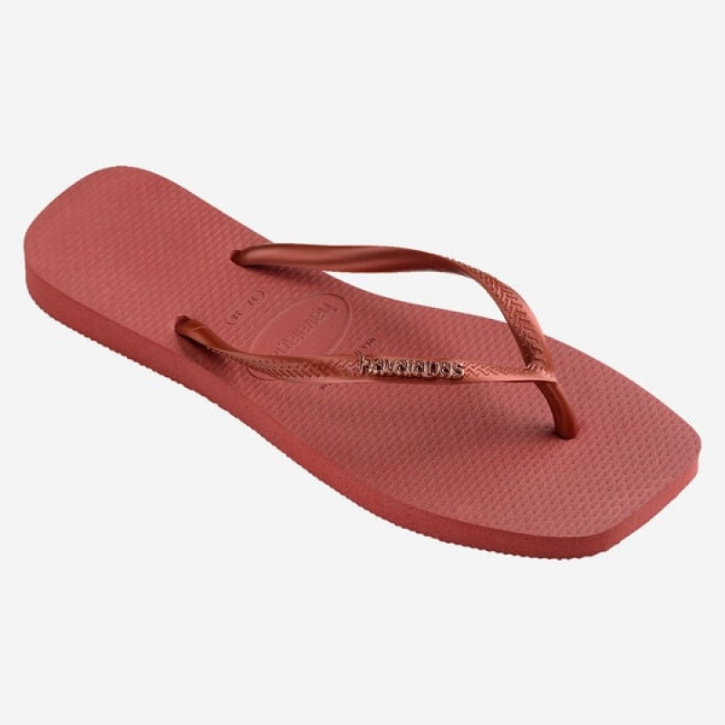 Infradito Havaianas Square Logo Metallic Donna | 47518COPQ