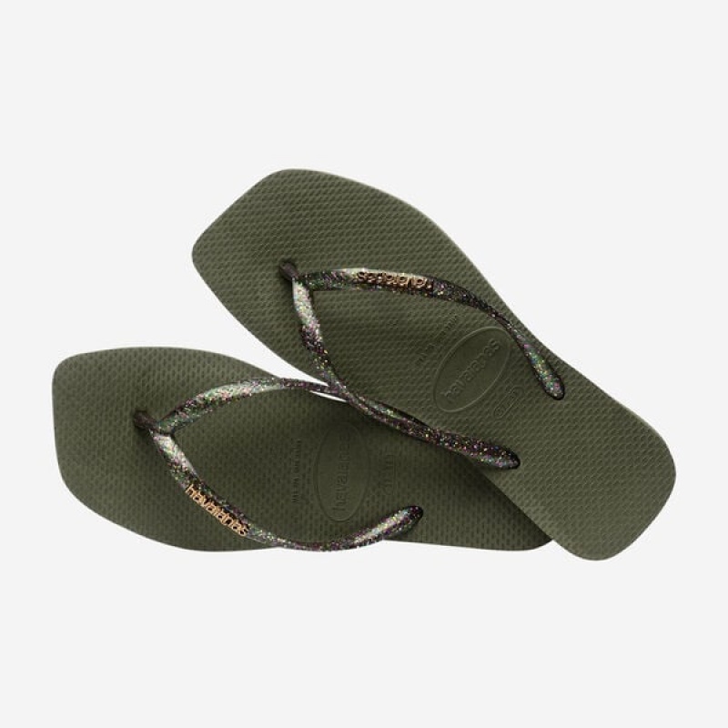 Infradito Havaianas Square Logo Metallic Donna | 79064VYBD