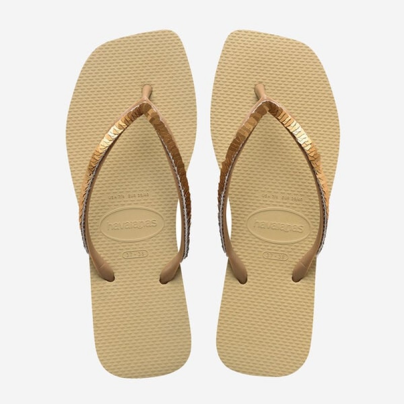 Infradito Havaianas Square Magic Sequin Donna | 07683CAGV