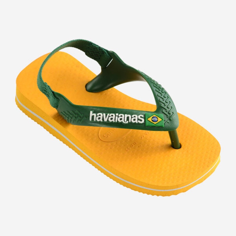 Neonato Havaianas Brasil Logo II | 62457BRWN