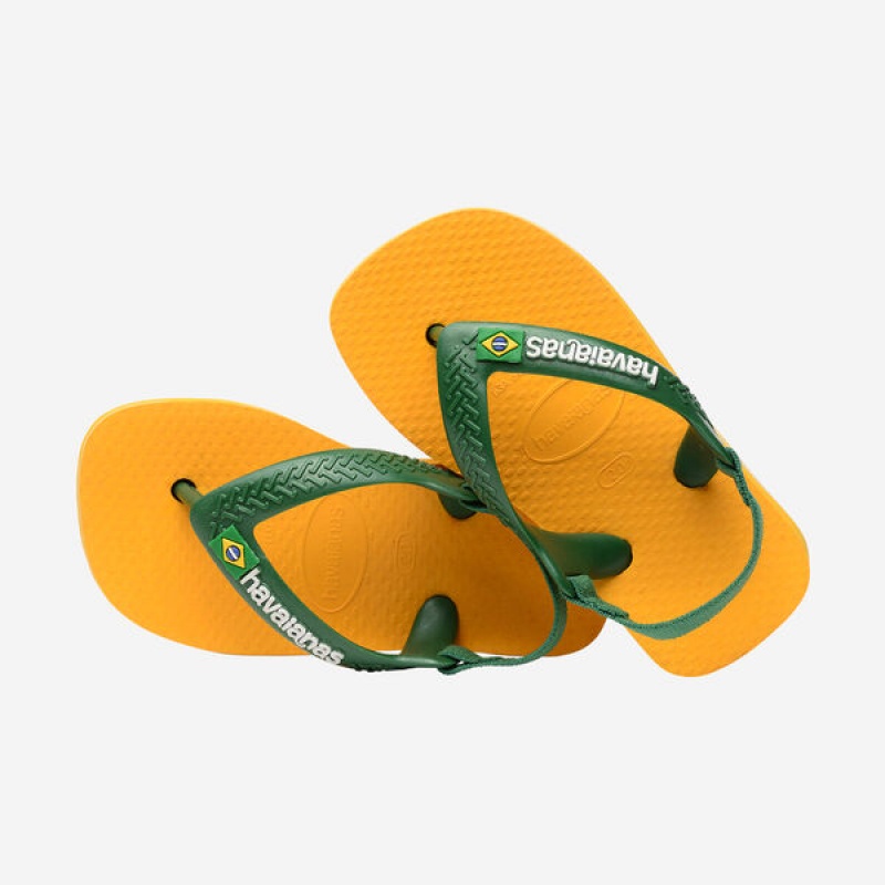 Neonato Havaianas Brasil Logo II | 62457BRWN