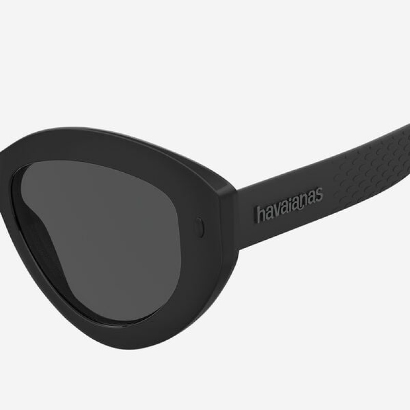 Occhiali da Sole Havaianas Eyewear Iracema Solid Gri Donna | 09467RCJQ