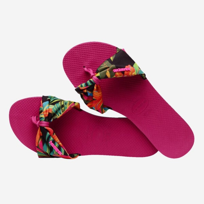 Sandali Havaianas You Saint Tropez Print Donna | 72098VLCY