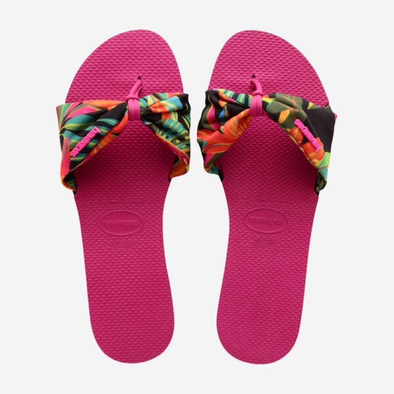 Sandali Havaianas You Saint Tropez Print Donna | 72098VLCY