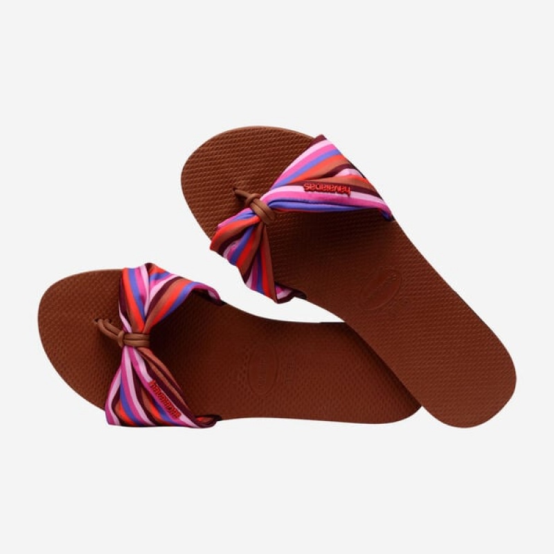 Sandali Havaianas You Saint Tropez Print Donna | 08547FTCE