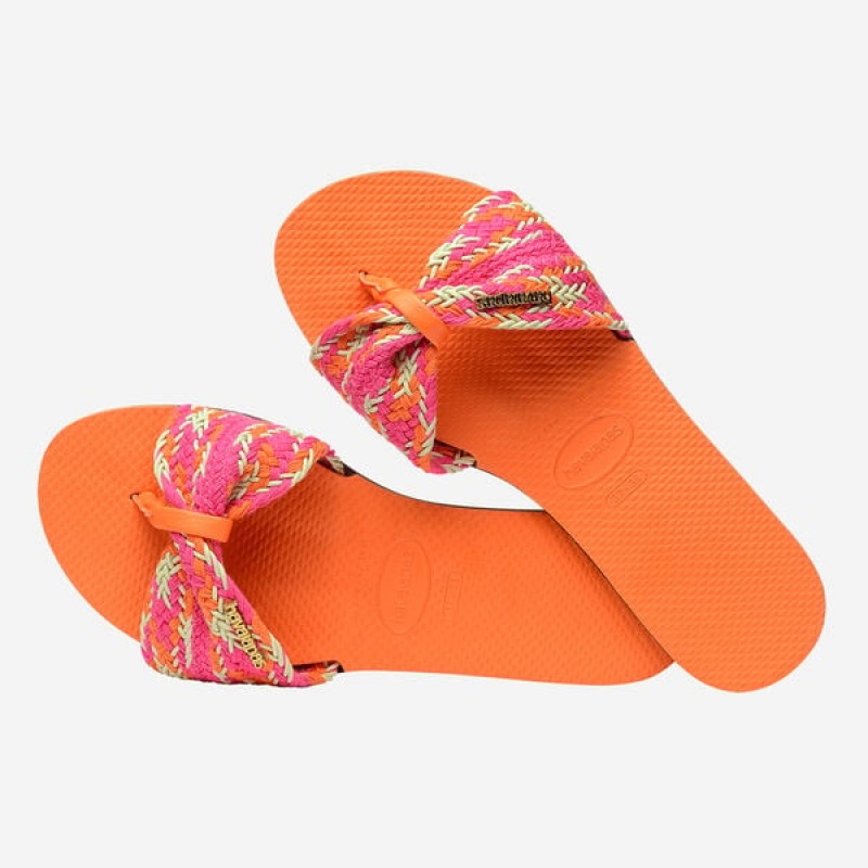 Sandali Havaianas You St Tropez Mesh Donna | 92487VAJQ