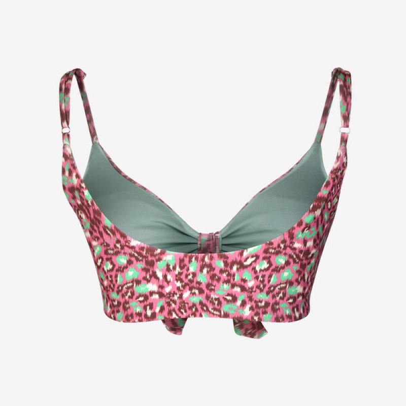 Top Bikini Havaianas Animal Print Scoop Donna | 74385IWZQ