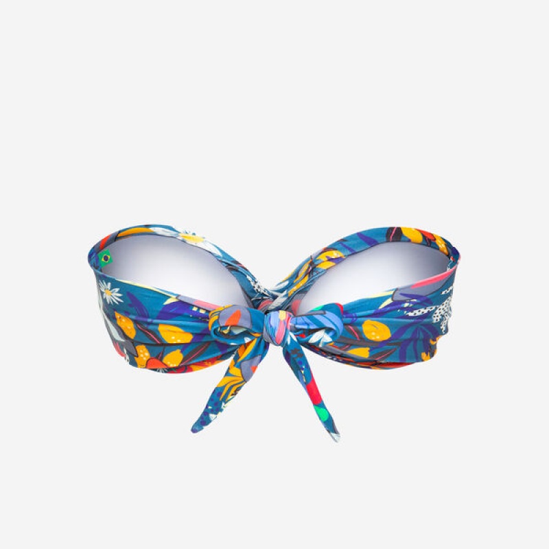 Top Bikini Havaianas Bandeau Floral Donna | 60134HWSM