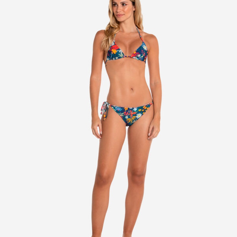 Top Bikini Havaianas Classiche Fit Double Side Floral Donna | 81649HBLW