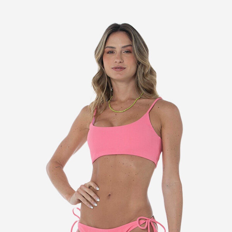 Top Bikini Havaianas Scoop Rib Donna | 69583NALS